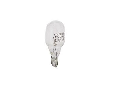 Bec Auto pentru Lampa de Ceață Spate BOSCH W16W, 12V, 16W, Soclu W2.1x9.5d - Preț per Bucată (Cod: 1987302821 ECO WS)